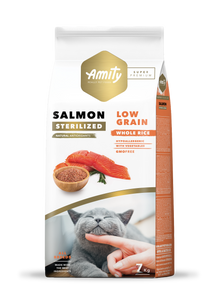 Amity Hypoallergen Cat Salmon Sterilized 7 kg macskatáp