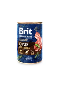 Brit Premium Sertés Gégével Konzerv Kutyatáp 400 g