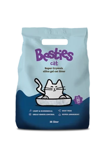 Besties Cat Super Crystals szilika gél macskaalom 16 liter