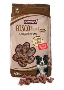 BISCODog Kutyakeksz Húsos 400g