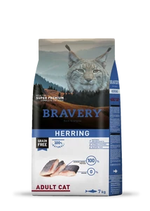 Bravery Cat Herring Adult 7 kg macskatáp