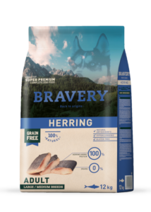 Bravery Herring Adult Large/Medium Breeds 12 kg kutyatáp