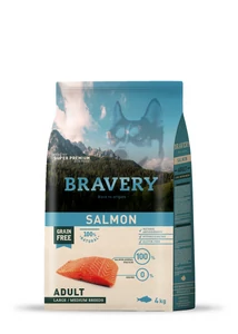 Bravery Salmon Adult Large/Medium Breeds 4 kg kutyatáp