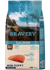 Bravery Salmon Mini Puppy Small Breeds 7 kg kutyatáp