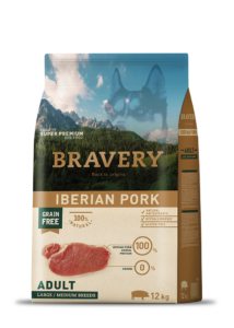Bravery Iberian Pork Adult Large/Medium Breeds 4 kg kutyatáp
