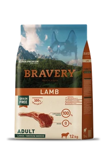 Bravery Lamb Adult Large/Medium Breeds 4 kg kutyatáp