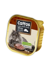 Cattos Alucup macskaeledel májas 100g