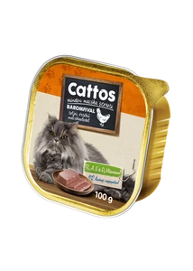 Cattos Alucup macskaeledel baromfi 100g