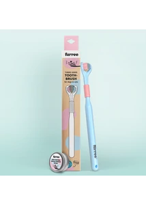 Fürree Fogkefe Kutyáknak és  FOGMOSÓ POR MINTA 2 g