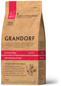 GRANDORF Lamb and Brown Rice Adult Medium and Maxi 1 Kg száraz kutyatáp