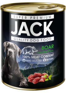 Jack konzerv vadhús 800 g kutya