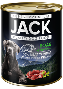 Jack konzerv 100% vadhús 800 g kutya