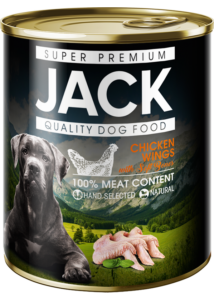 Jack kutya konzerv csirkeszárnyak 855 g