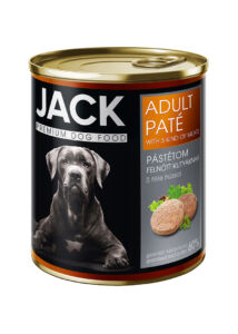 Jack kutya konzerv pástétom adult 5 hús 800 g