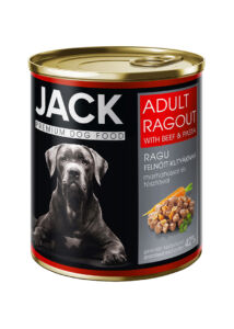 Jack kutya konzerv ragu adult marha 800 g