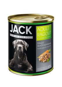 Jack kutya konzerv ragu adult nyúl-répa 800 g