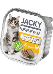 Jacky Supreme Paté macska alutálka pástétom csirke 100g