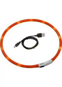 Karlie Visio Light nyakörv - ledes - piros színben égő - 20-70 cm