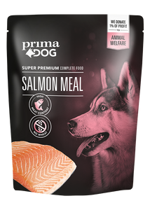 PrimaDog Salmon Alutasakos nedves kutyatáp 260g