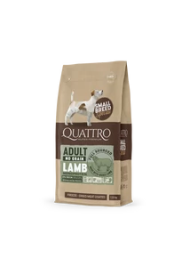 QUATTRO Hypoallergenic SMALL BREED ADULT LAMB kutyatáp 1,5kg