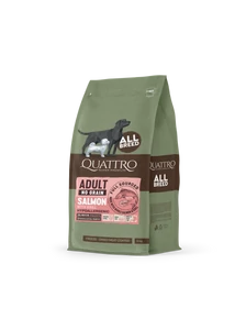 QUATTRO Hypoallergenic ADULT SALMON-KRILL kutyatáp 3kg