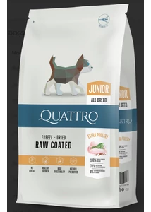 QUATTRO Super Premium JUNIOR CHICKEN kutyatáp 7kg