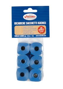 Record ürülékszedő zacskó utántöltő 6x20 db