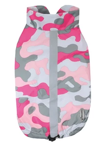VÍZHATLAN KABÁT CAMOUFLAGE ROSA XXL 44-46/76-78 CM