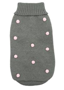 KÖTÖTT PULÓVER CANDY SHOP GRIGIO XXS 23-25/30-33 CM