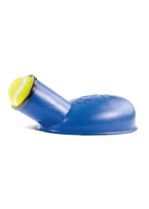 RECORD Bang ball kutyajáték kék labdakilövő 30x12x11cm