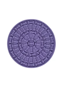 RECORD Licking Mat Kerek Tál Lila 15 CM