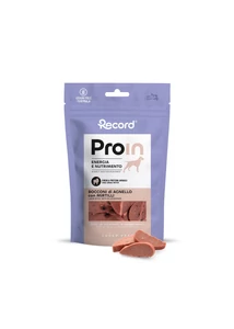 RECORD ProIn Jutalomfalat Kutyáknak Bocconi Bárány és Áfonya 75 g 