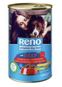 Reno marha 1240 g kutya konzerv