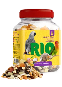 RIO Gyümölcs és Mag Mix Nagy és Óriáspapagájnak 160 g