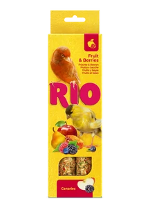 RIO Dupla Rúd Kiegészítő madáreleség gyümölcsökkel kanáriknak 2x40 g