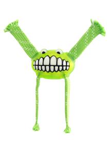 Rogz FLOSSY GRINZ M 21 cm Zöld kutyajáték