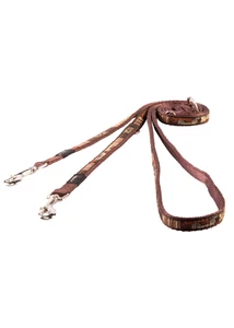 Rogz FANCY DRESS Multi-póráz XL 1,8 m Barna csontmintás