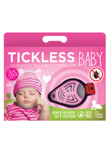 TICKLESS BABY Pink ultrahangos kullancsriasztó