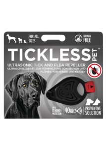 TICKLESS PET Fekete ultrahangos kullancsriasztó
