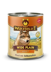 Wolfsblut Wide Plain Adult Lóhús Édesburgonyával Konzerv nedves kutyatáp 800 g Wolfsblut Wide Plain Adult Lóhús Édesburgonyával Konzerv nedves kutyatáp 800 g