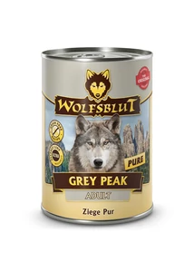 Wolfsblut Grey Peak Pure Adult Kecskehús Konzerv nedves kutyatáp 395 g Wolfsblut Grey Peak Pure Adult Kecskehús Konzerv nedves kutyatáp 395 g