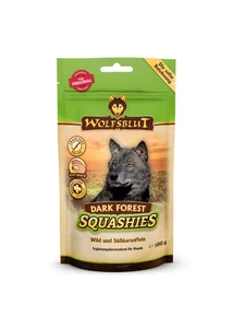Wolfsblut Dark Forest Squashies Vad Édesburgonyával Snack kutyáknak 100 g Wolfsblut Dark Forest Squashies Vad Édesburgonyával Snack kutyáknak 100 g