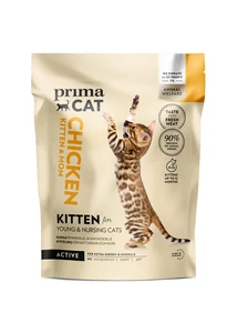 PrimaCat macska szárazeledel Chicken Kitten 400 g