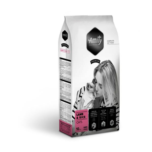 Amity Premium Cats Lamb-Rice 10 kg macskatáp