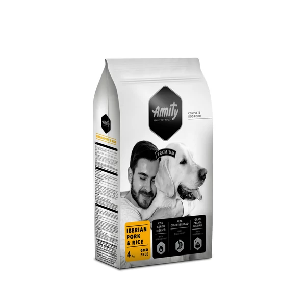 Amity Premium Iberian Pork-Rice 4 kg kutyatáp