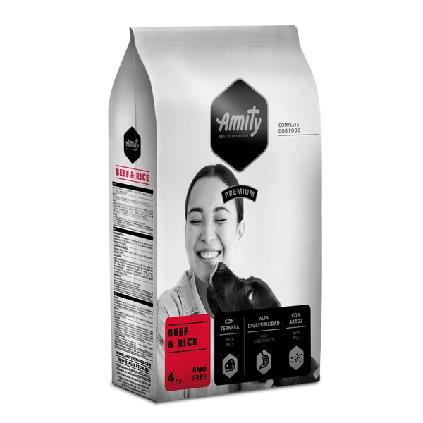 Amity Premium Beef-Rice 4 kg kutyatáp