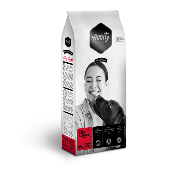 Amity Premium Beef-Rice 15 kg kutyatáp