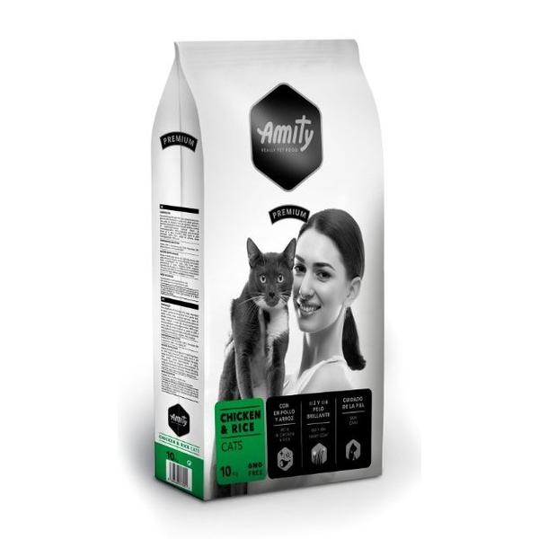 Amity Premium Cats Chicken-Rice 10 kg macskatáp