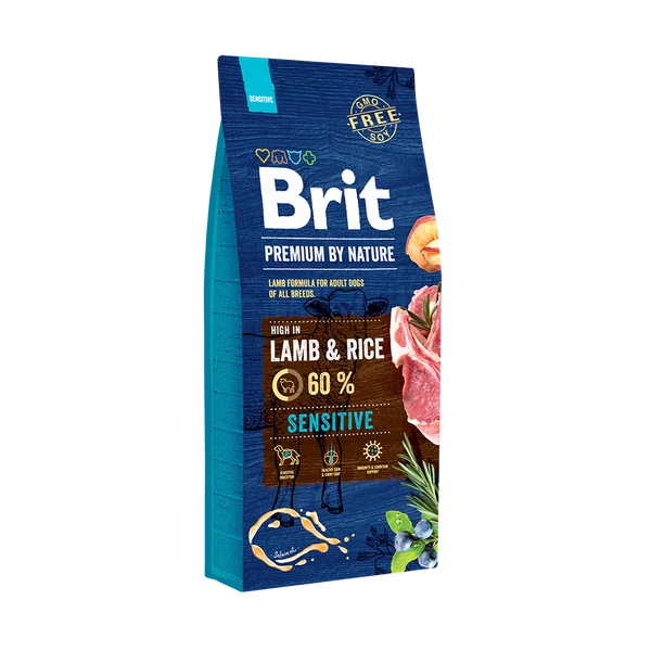 Brit Premium By Nature Sensitive Bárány Kutyatáp 15 kg