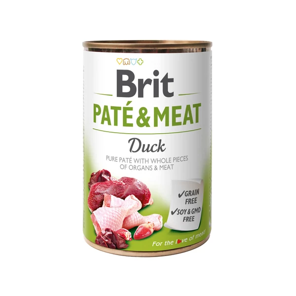Brit Care Pate and Meat Kacsa Konzerv Kutyatáp 400 g
